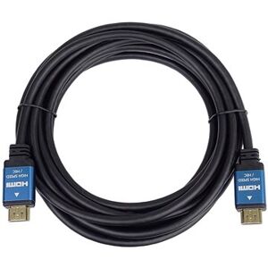 PremiumCord Ultra HDTV 4K @ 60 Hz kábel HDMI 2.0b kovové + pozlátené konektory 1 m