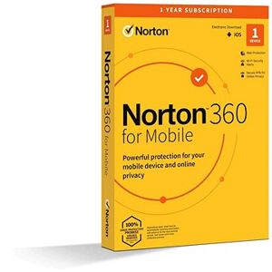 Norton 360 Mobile, 1 používateľ, 1 zariadenie, 12 mesiacov (elektronická licencia)