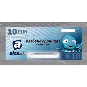 Darčekový poukaz Alza.sk na nákup tovaru v hodnote 10 €