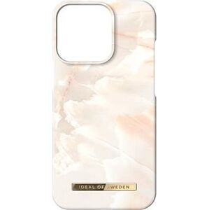 Fashion iDeal Of Sweden na iPhone 14 Pro Rose Pearl Marble