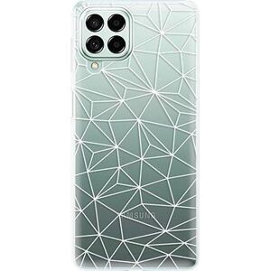 iSaprio Abstract Triangles 03 white pre Samsung Galaxy M53 5G