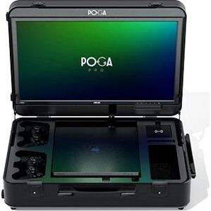 POGA Pro – PlayStation 4 Slim cestovný kufor s LCD monitorom – čierny