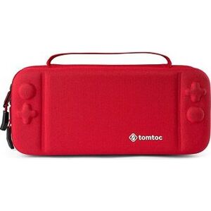 Tomtoc cestovné puzdro na Nintendo Switch, červené