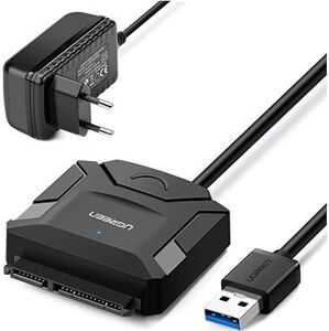 Ugreen USB 3.0 to 3,5"/2,5" SATA III SSD/HDD Adaptér Cable Black